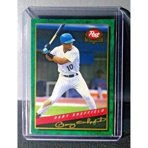 1994 Gary Sheffield Post Collection #5 Baseball Card Florida Marlins